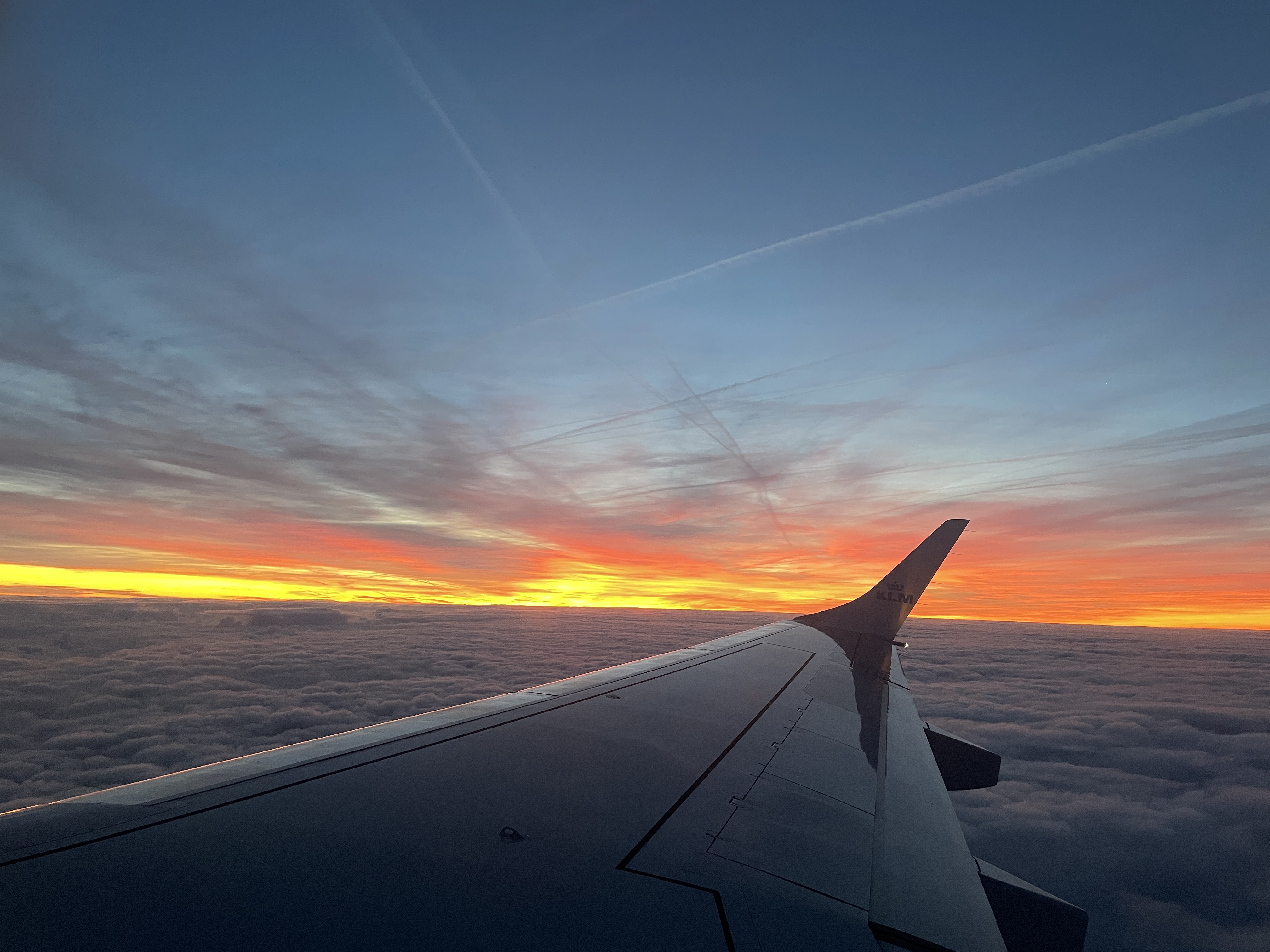 picture of my windowview from sunrise